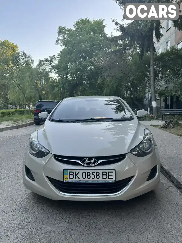 Седан Hyundai Elantra 2012 1.59 л. Автомат обл. Ровенская, Вараш (Кузнецовск) - Фото 1/9