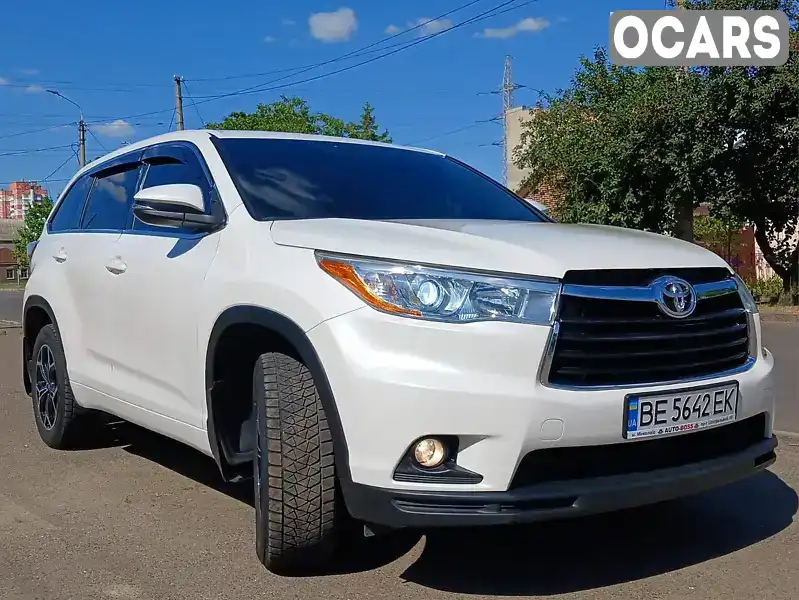 Позашляховик / Кросовер Toyota Highlander 2016 3.46 л. Автомат обл. Миколаївська, Миколаїв - Фото 1/15