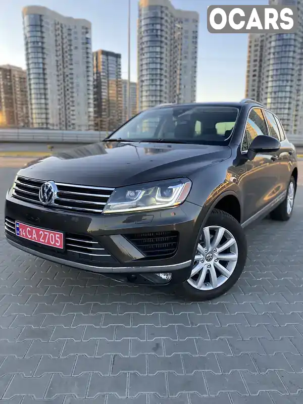 Позашляховик / Кросовер Volkswagen Touareg 2016 2.97 л. Автомат обл. Київська, Київ - Фото 1/21