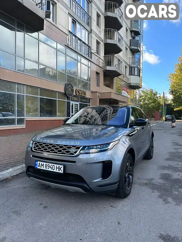 Позашляховик / Кросовер Land Rover Range Rover Evoque 2020 2 л. Автомат обл. Житомирська, Житомир - Фото 1/21