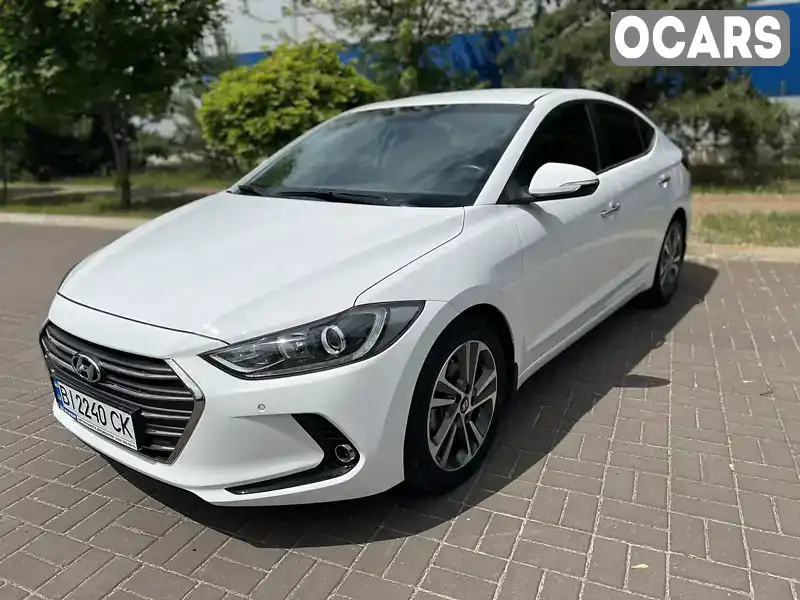 Седан Hyundai Elantra 2017 2 л. Автомат обл. Полтавская, Кременчуг - Фото 1/21