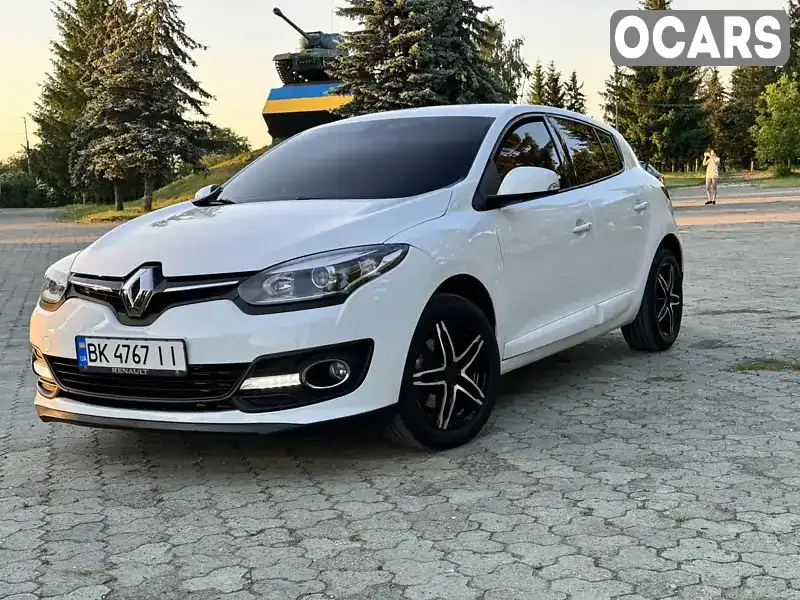 Хетчбек Renault Megane 2015 1.46 л. Ручна / Механіка обл. Рівненська, Дубно - Фото 1/21