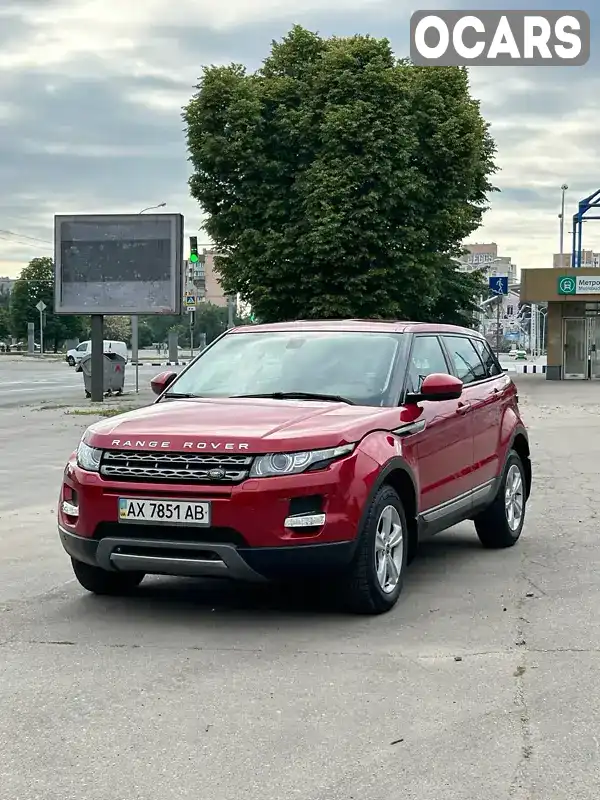 Позашляховик / Кросовер Land Rover Range Rover Evoque 2014 2.18 л. Автомат обл. Харківська, Харків - Фото 1/21