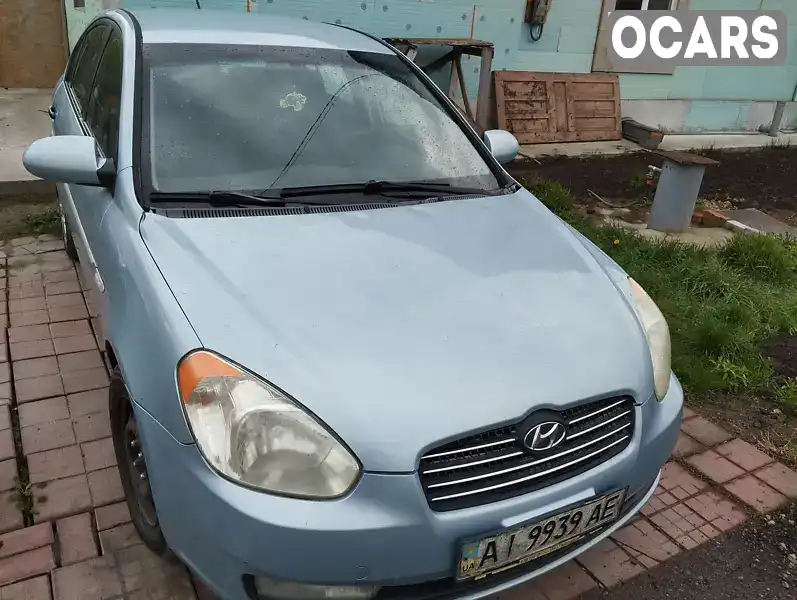 Седан Hyundai Accent 2008 1.4 л. Автомат обл. Київська, Київ - Фото 1/4