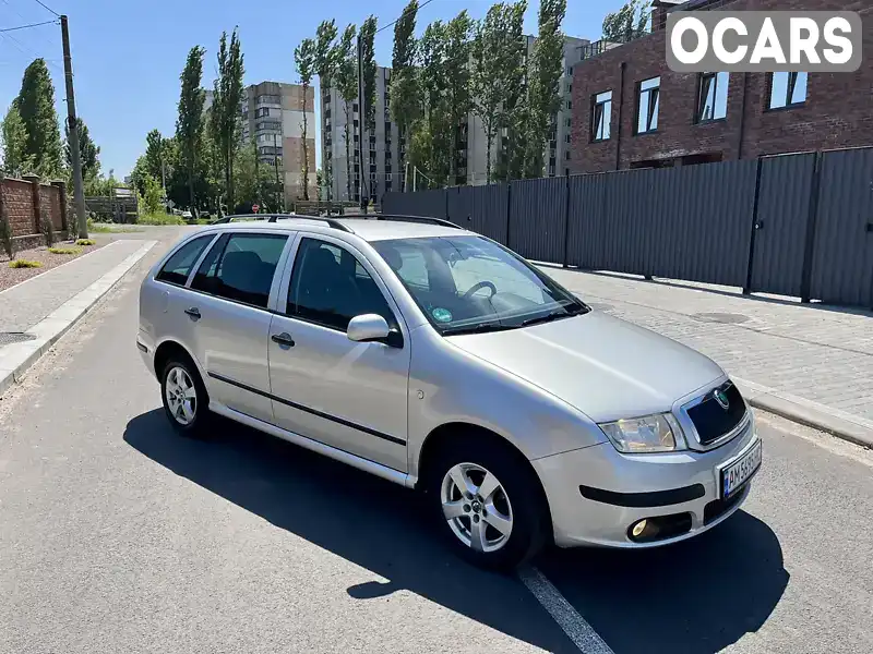 Універсал Skoda Fabia 2007 1.4 л. Автомат обл. Житомирська, Житомир - Фото 1/21