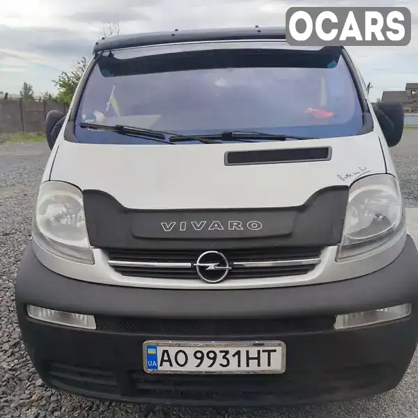 Минивэн Opel Vivaro 2003 1.87 л. Ручная / Механика обл. Закарпатская, Иршава - Фото 1/20