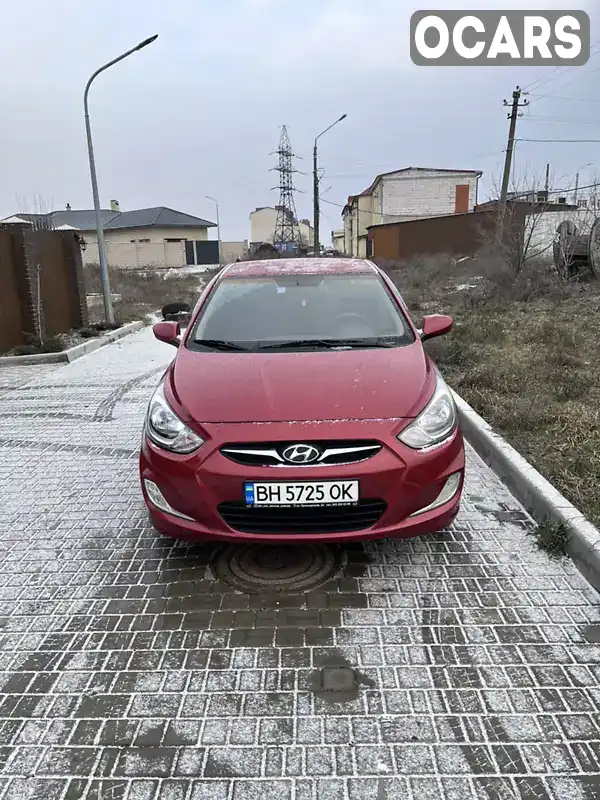 Седан Hyundai Accent 2011 1.6 л. Автомат обл. Одеська, Одеса - Фото 1/11