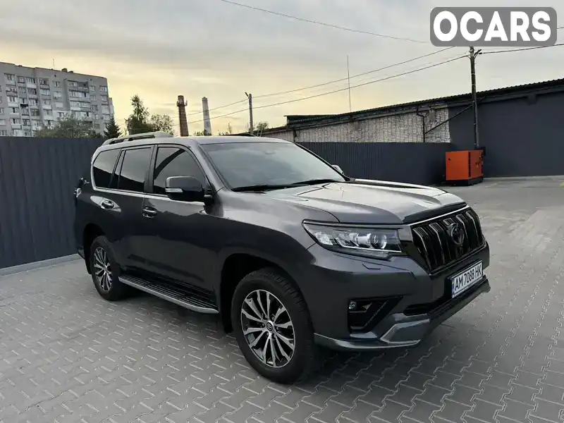 Позашляховик / Кросовер Toyota Land Cruiser Prado 2022 2.76 л. Автомат обл. Житомирська, Житомир - Фото 1/21