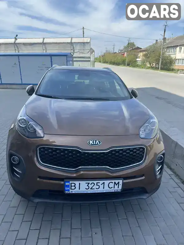 Позашляховик / Кросовер Kia Sportage 2017 1.7 л. Ручна / Механіка обл. Полтавська, Полтава - Фото 1/8