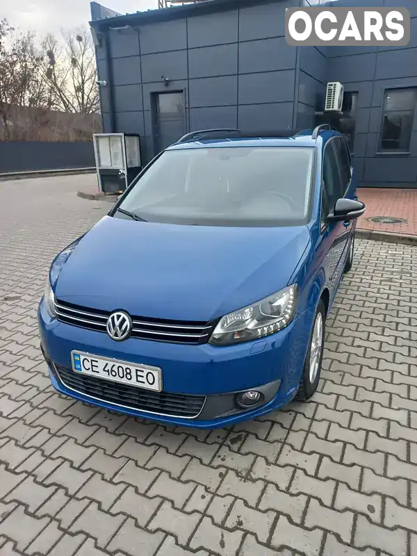 Мінівен Volkswagen Touran 2012 1.97 л. Ручна / Механіка обл. Чернівецька, Чернівці - Фото 1/21