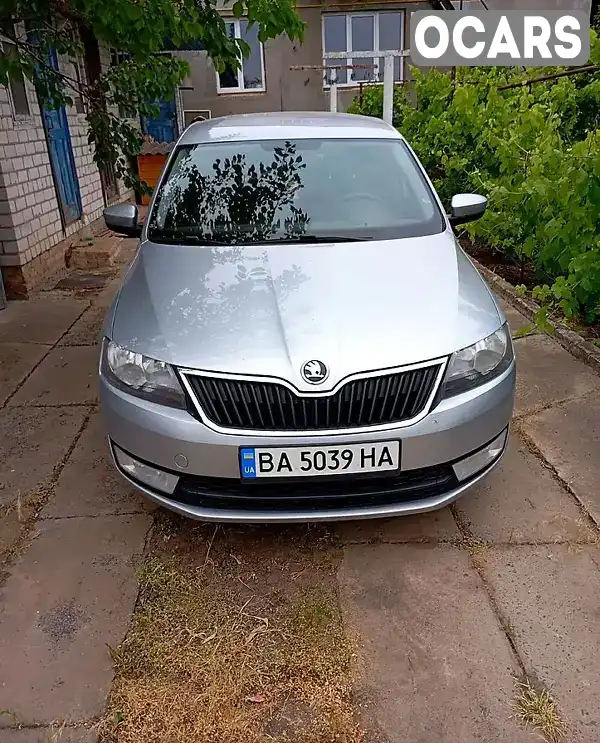 Ліфтбек Skoda Rapid 2013 1.2 л. Ручна / Механіка обл. Кіровоградська, Олександрія - Фото 1/13