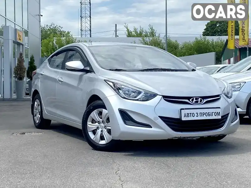 Седан Hyundai Elantra 2014 1.6 л. Ручна / Механіка обл. Київська, Київ - Фото 1/21