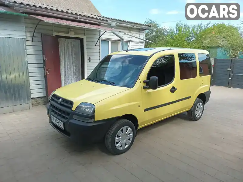 Минивэн Fiat Doblo 2000 1.91 л. Ручная / Механика обл. Черниговская, Прилуки - Фото 1/8