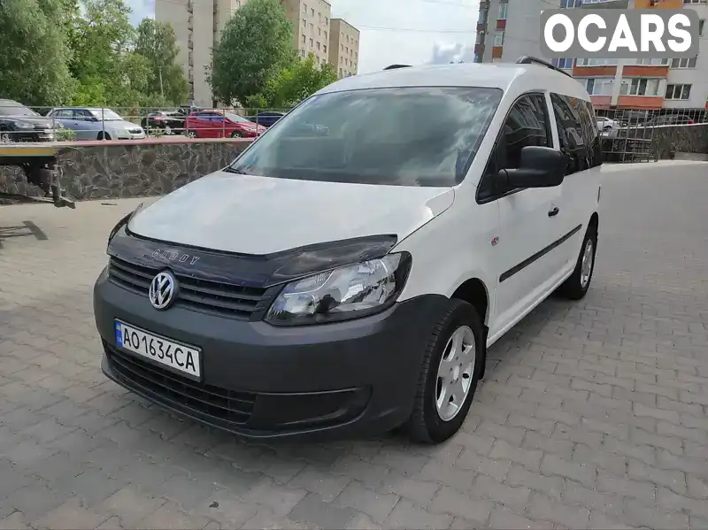 Минивэн Volkswagen Caddy 2011 1.6 л. Ручная / Механика обл. Хмельницкая, Хмельницкий - Фото 1/21