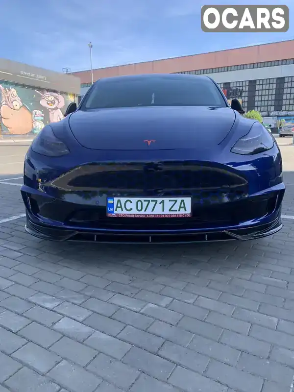 Позашляховик / Кросовер Tesla Model Y 2021 null_content л. обл. Волинська, Луцьк - Фото 1/18