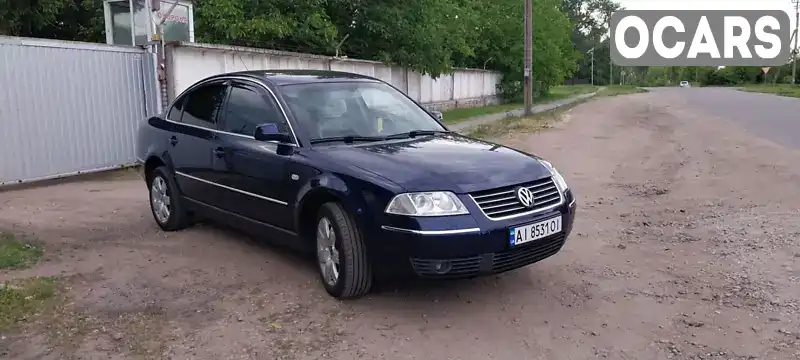 Седан Volkswagen Passat 2001 2.32 л. Ручная / Механика обл. Кировоградская, Бобринец - Фото 1/20