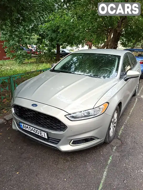 Седан Ford Fusion 2015 2.5 л. Автомат обл. Житомирська, Житомир - Фото 1/8