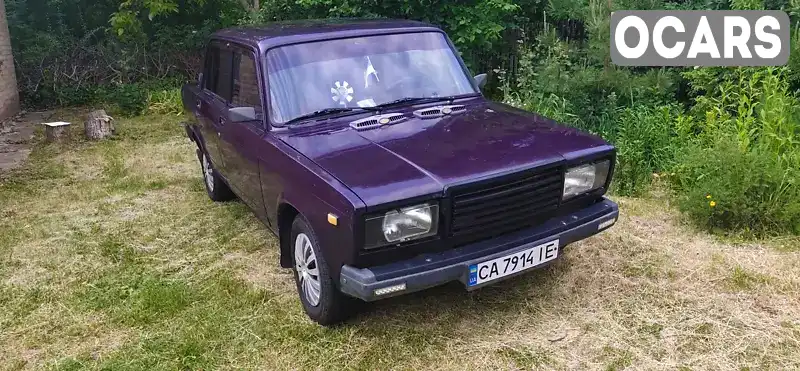 Седан ВАЗ / Lada 2107 1998 1.45 л. Ручная / Механика обл. Черкасская, Умань - Фото 1/12