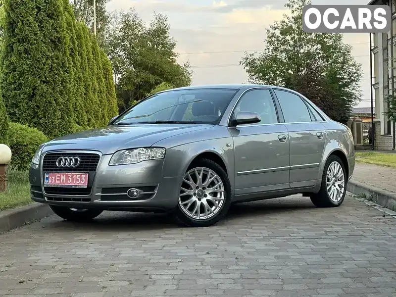 Седан Audi A4 2007 1.6 л. Ручна / Механіка обл. Рівненська, Сарни - Фото 1/21