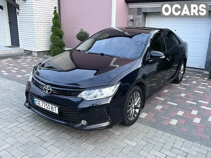 Седан Toyota Camry 2017 2.49 л. Автомат обл. Черновицкая, Черновцы - Фото 1/21