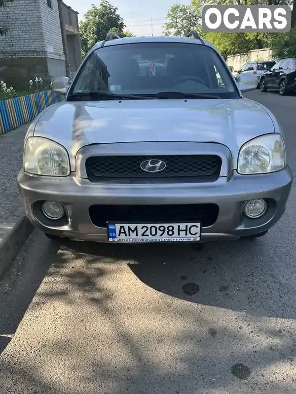 Внедорожник / Кроссовер Hyundai Santa FE 2004 2 л. Ручная / Механика обл. Житомирская, Житомир - Фото 1/16