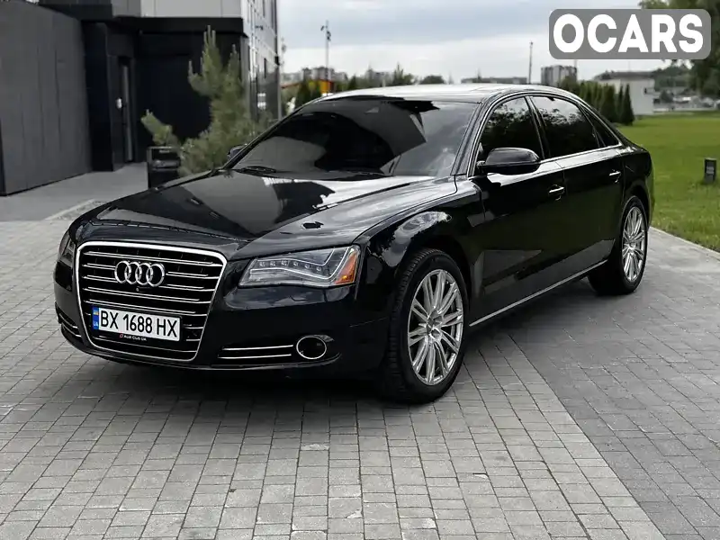 Седан Audi A8 2013 3 л. Автомат обл. Хмельницкая, Хмельницкий - Фото 1/21