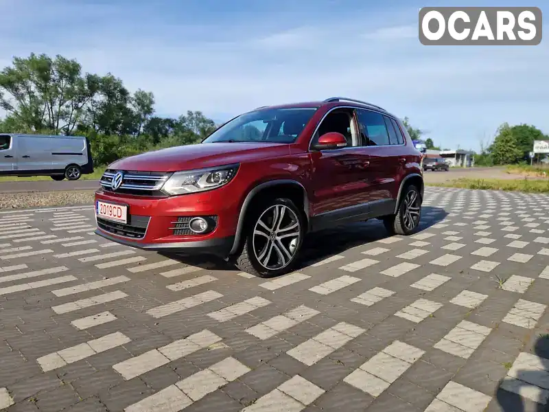 Позашляховик / Кросовер Volkswagen Tiguan 2012 2 л. Автомат обл. Закарпатська, Тячів - Фото 1/13