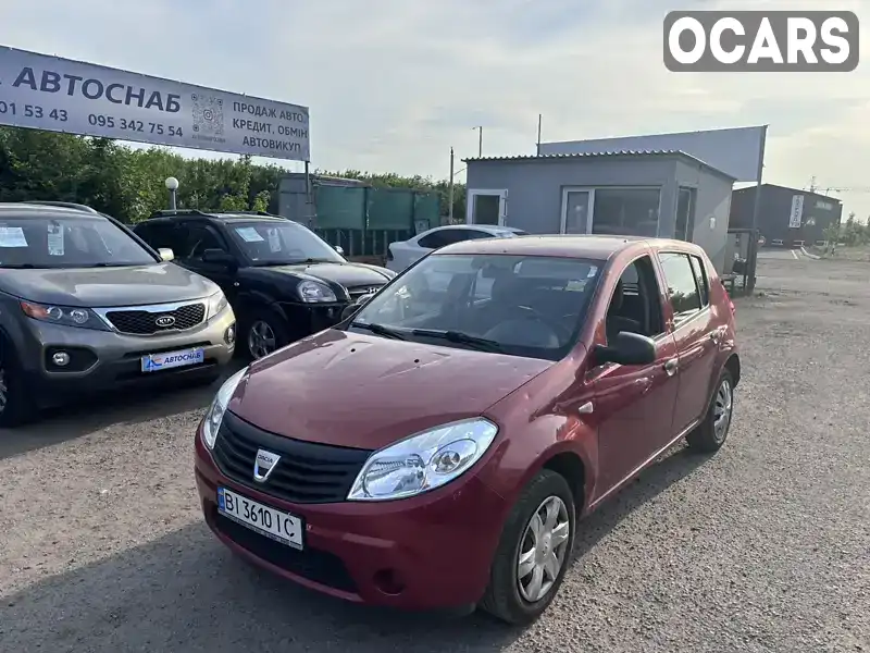 Хетчбек Dacia Sandero 2009 1.39 л. Ручна / Механіка обл. Полтавська, Полтава - Фото 1/21