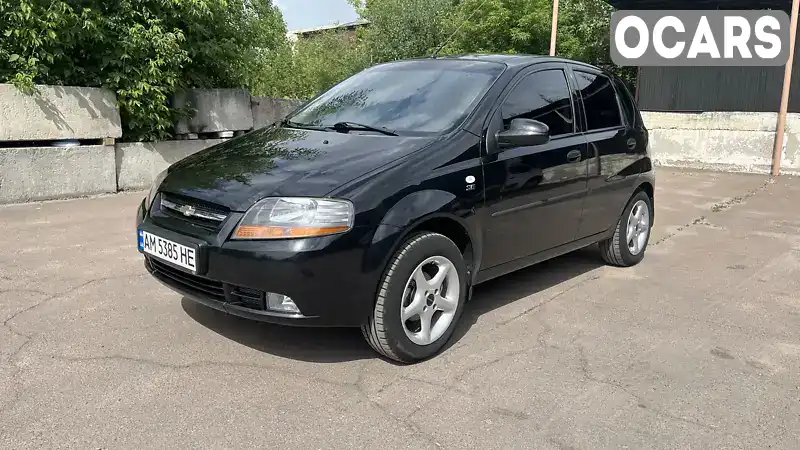 Хэтчбек Chevrolet Aveo 2006 1.2 л. Ручная / Механика обл. Житомирская, Житомир - Фото 1/10