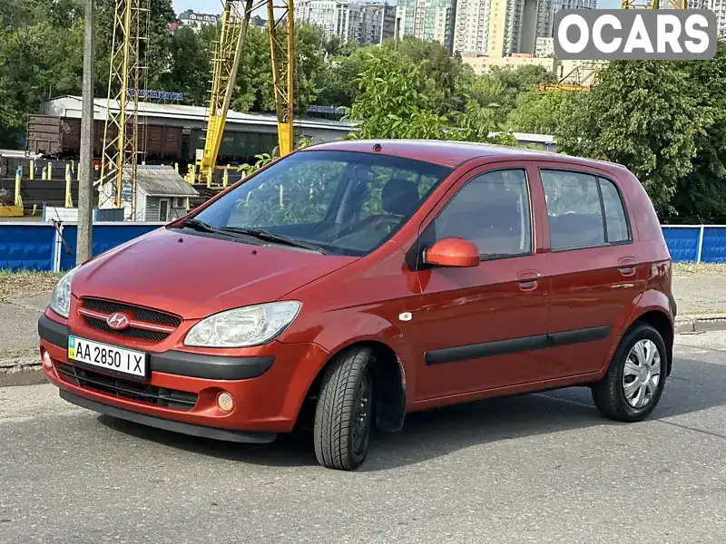 Хетчбек Hyundai Getz 2007 1.4 л. Автомат обл. Київська, Київ - Фото 1/11