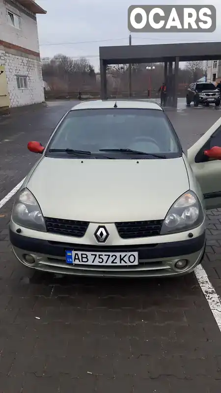 Хэтчбек Renault Clio 2003 1.39 л. Ручная / Механика обл. Винницкая, Ильница - Фото 1/16