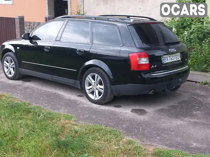 Універсал Audi A4 2002 1.98 л. Ручна / Механіка обл. Хмельницька, Хмельницький - Фото 1/7