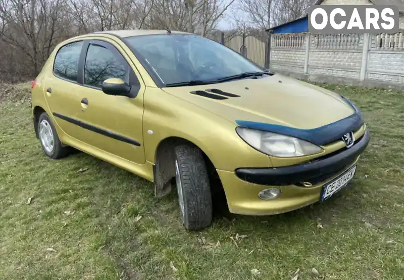 Хэтчбек Peugeot 206 2003 1.4 л. Ручная / Механика обл. Черновицкая, Черновцы - Фото 1/10