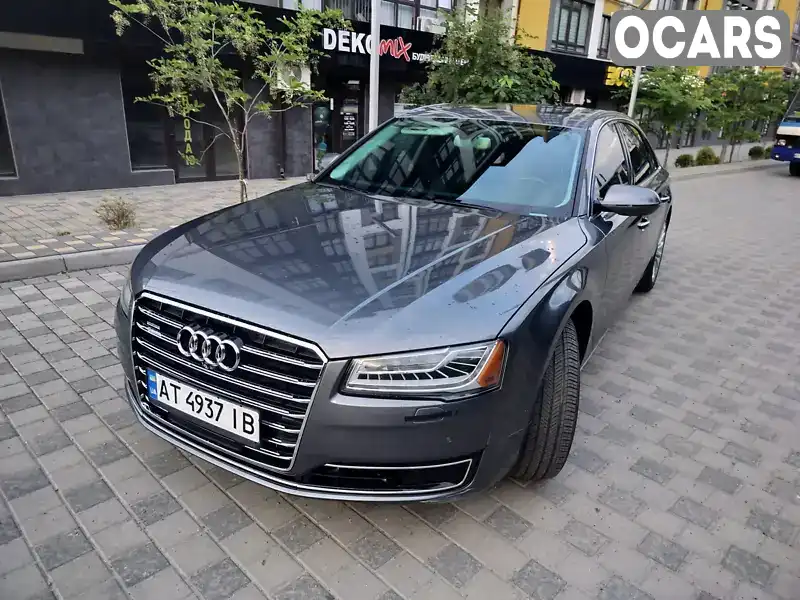 Седан Audi A8 2015 3 л. Автомат обл. Ивано-Франковская, Ивано-Франковск - Фото 1/21