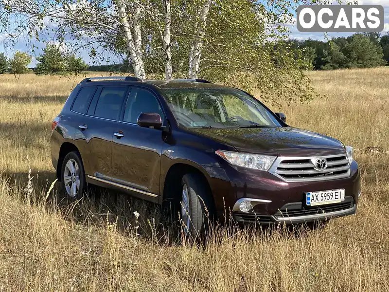 Внедорожник / Кроссовер Toyota Highlander 2012 3.46 л. Автомат обл. Полтавская, Полтава - Фото 1/8