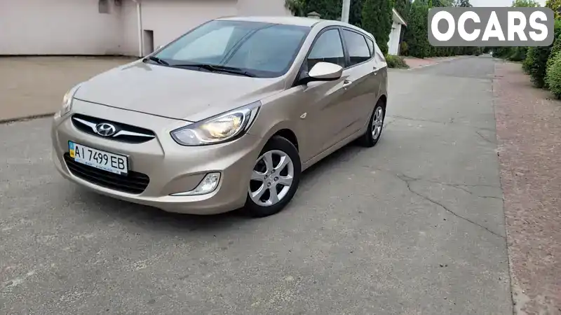 Хетчбек Hyundai Accent 2012 1.4 л. Автомат обл. Київська, Обухів - Фото 1/14