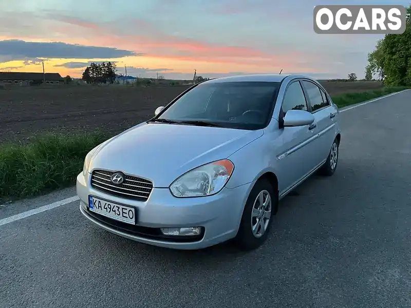 Седан Hyundai Accent 2007 1.4 л. Ручна / Механіка обл. Сумська, Ромни - Фото 1/12