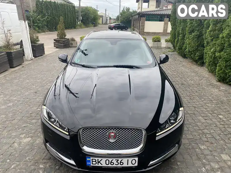 Универсал Jaguar XF 2013 2.99 л. Автомат обл. Ровенская, Вараш (Кузнецовск) - Фото 1/15