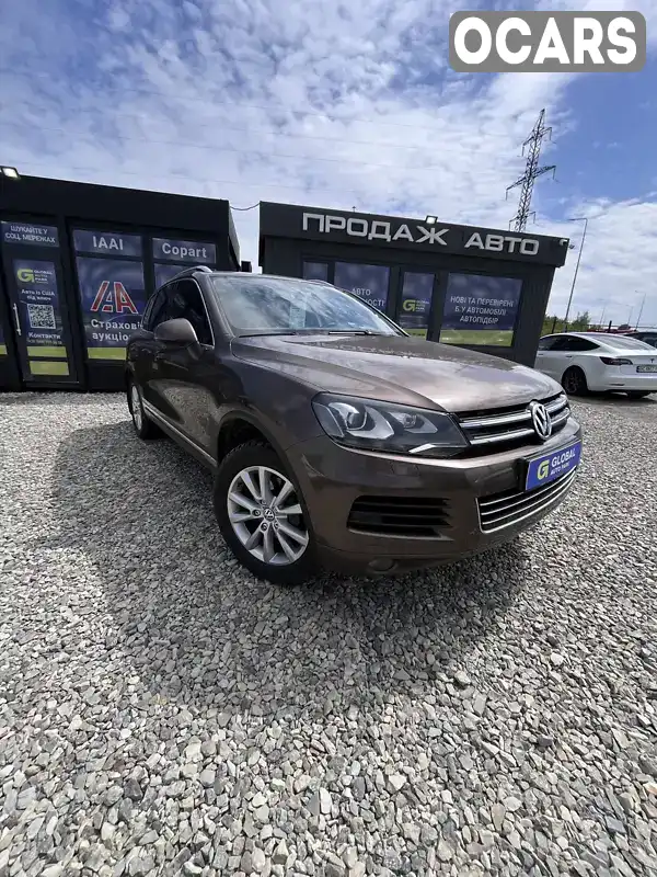 Позашляховик / Кросовер Volkswagen Touareg 2013 2.97 л. Автомат обл. Тернопільська, Тернопіль - Фото 1/14