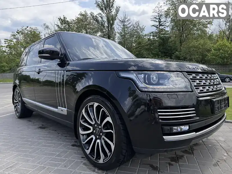 Позашляховик / Кросовер Land Rover Range Rover 2016 4.37 л. Автомат обл. Київська, Київ - Фото 1/21