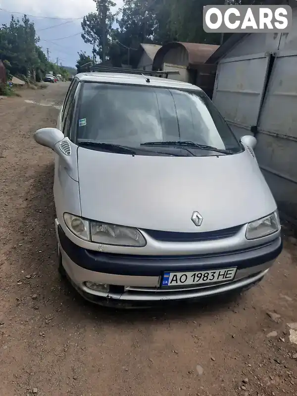 Минивэн Renault Espace 2002 2.19 л. Ручная / Механика обл. Закарпатская, Ужгород - Фото 1/5