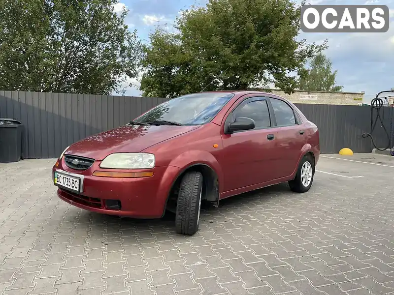 Седан Chevrolet Aveo 2005 1.5 л. Ручная / Механика обл. Львовская, Львов - Фото 1/13