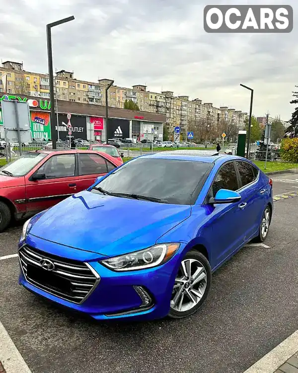 Седан Hyundai Elantra 2016 2 л. Автомат обл. Волынская, Луцк - Фото 1/10