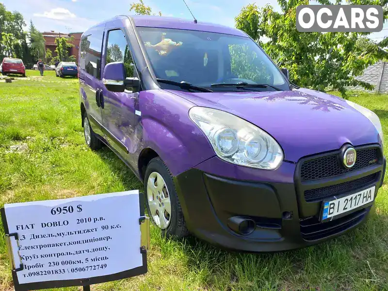 Мінівен Fiat Doblo 2010 null_content л. Ручна / Механіка обл. Полтавська, Глобине - Фото 1/9