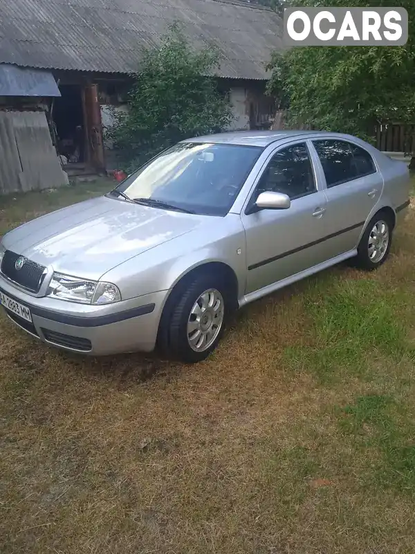 Лифтбек Skoda Octavia 2004 1.98 л. Автомат обл. Киевская, Киев - Фото 1/21