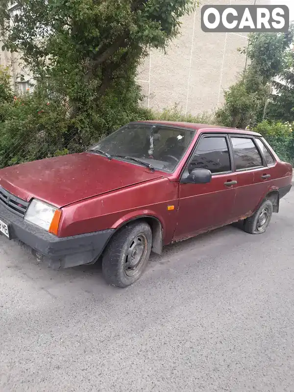 Седан ВАЗ / Lada 21099 1997 1.5 л. Ручна / Механіка обл. Тернопільська, Тернопіль - Фото 1/8