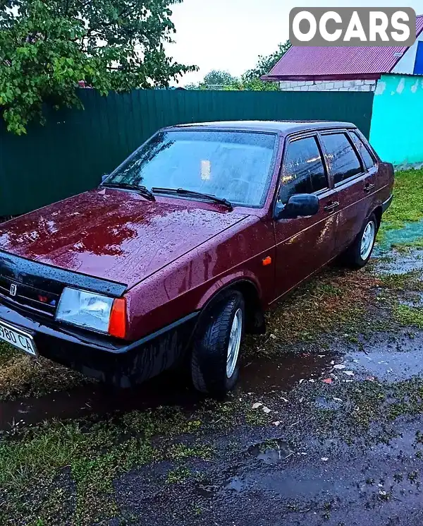 Седан ВАЗ / Lada 21099 2009 1.6 л. Ручная / Механика обл. Харьковская, Сахновщина - Фото 1/4