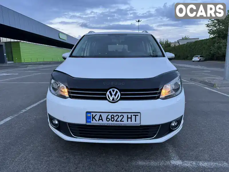 Мінівен Volkswagen Touran 2013 1.97 л. Ручна / Механіка обл. Київська, Київ - Фото 1/21