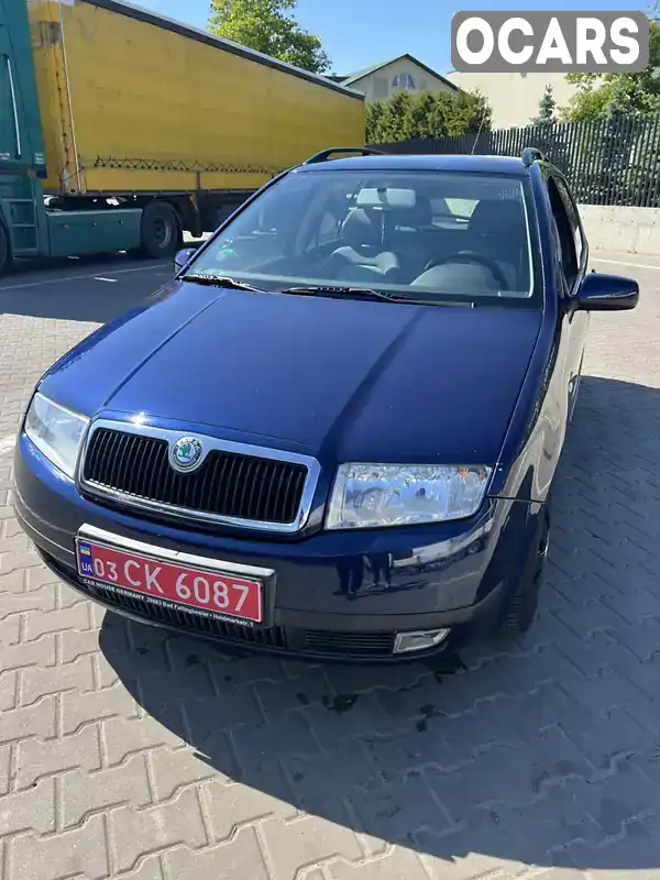 Универсал Skoda Fabia 2002 null_content л. Ручная / Механика обл. Волынская, Рожище - Фото 1/21