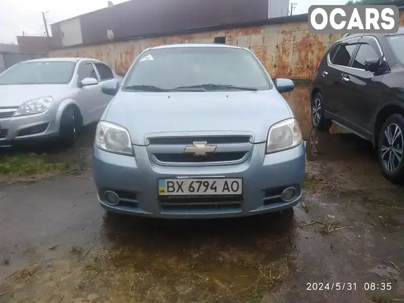 Седан Chevrolet Aveo 2007 1.6 л. Ручная / Механика обл. Хмельницкая, Хмельницкий - Фото 1/7